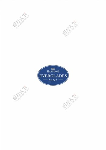 EvergladesHotellogo设计欣赏EvergladesHotel酒店业LOGO下载标志设计欣赏