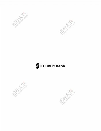 SecurityBanklogo设计欣赏SecurityBank金融业标志下载标志设计欣赏