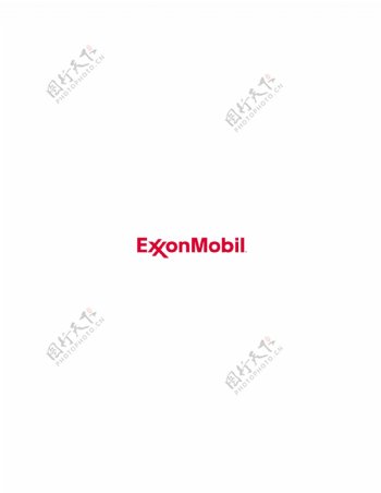 ExxonMobillogo设计欣赏国外知名公司标志范例ExxonMobil下载标志设计欣赏
