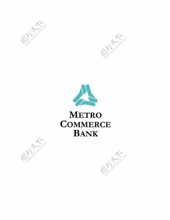 MetroCommerceBanklogo设计欣赏国外知名公司标志范例MetroCommerceBank下载标志设计欣赏