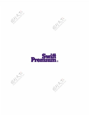 SwiftPremiumlogo设计欣赏SwiftPremium咖啡馆LOGO下载标志设计欣赏