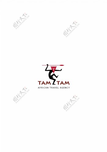 TamTamlogo设计欣赏TamTam旅游业标志下载标志设计欣赏