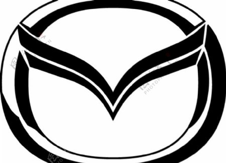 Mazda2logo设计欣赏马自达二标志设计欣赏