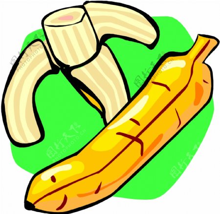 香蕉矢量素材