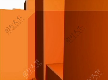橙色动态背景视频素材
