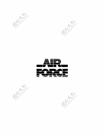 AirForce1logo设计欣赏AirForce1航空公司LOGO下载标志设计欣赏