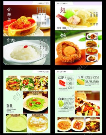 菜谱素食燕鲍翅图片