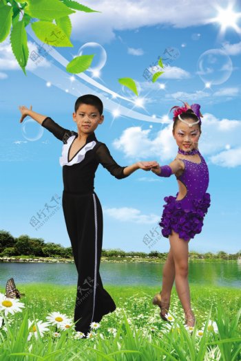 儿童舞蹈素材图片