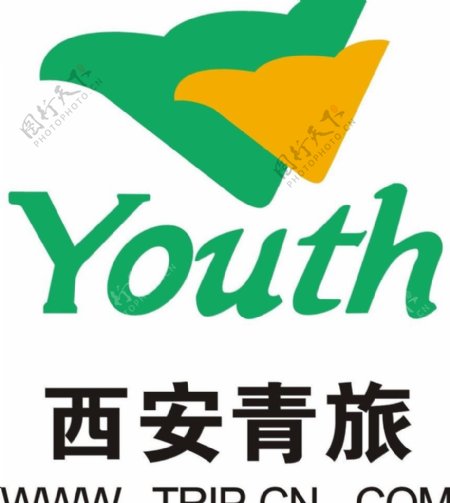 西安青旅logo图片