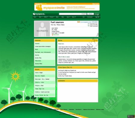 环保教育网页设计