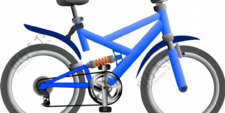 矢量插画的自行车