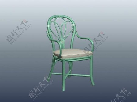 中式椅子3d模型家具3d模型34