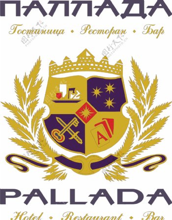 pallada酒店标志