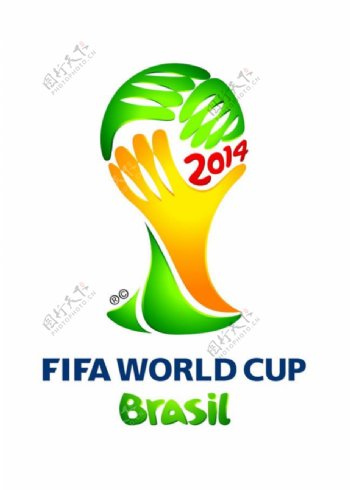 2014巴西世界杯LOGOpsd分层素材