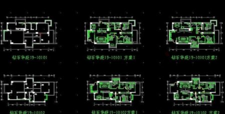 钻石华庭装修平面设计方案