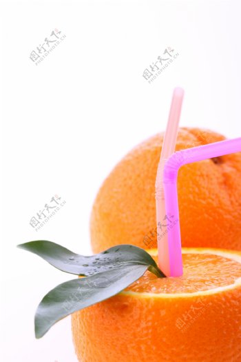 橙子水果图片
