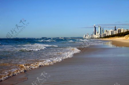 悉尼海滩图片
