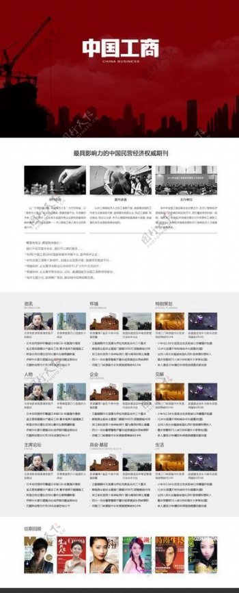 中国工商杂志图片