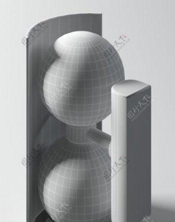 3D壁灯模型