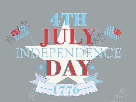 第四七月美国独立日和其他场合或与时尚的文本事件在美国国旗的颜色摘要蹩脚的背景