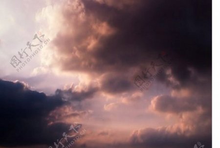天气预报视频素材天空云彩片头模板