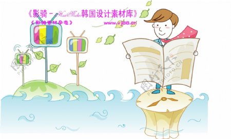 商务插画创意商务矢量素材商务男性HanMaker韩国设计素材库