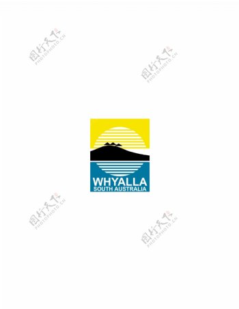 Whyallalogo设计欣赏足球和娱乐相关标志Whyalla下载标志设计欣赏
