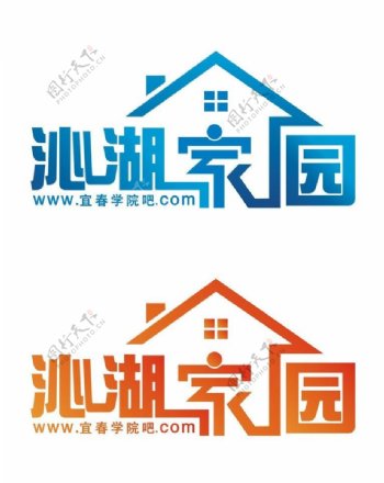 沁湖家园logo图片