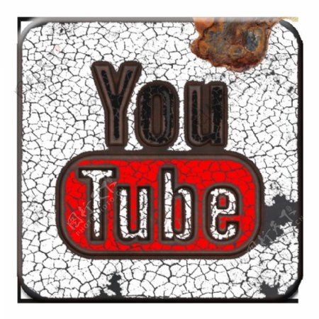 YouTube垃圾金属社会图标png