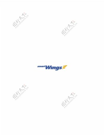 SmartWingslogo设计欣赏SmartWings航空标志下载标志设计欣赏