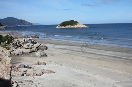 台山上川岛沙滩图片