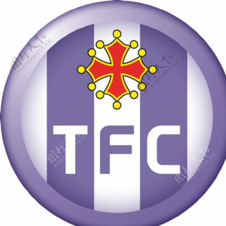 图卢兹足球俱乐部徽标图片