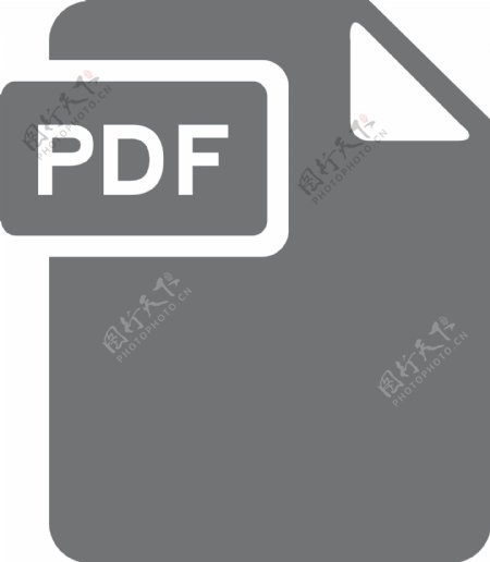 PDF矢量图标
