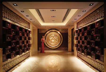 中国古典室内装饰图