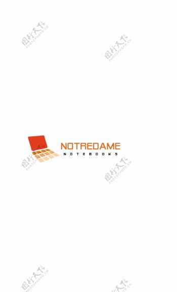 NotreDameNotebookslogo设计欣赏NotreDameNotebooks软件公司标志下载标志设计欣赏