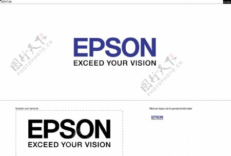 Epson爱普生标志矢量素材