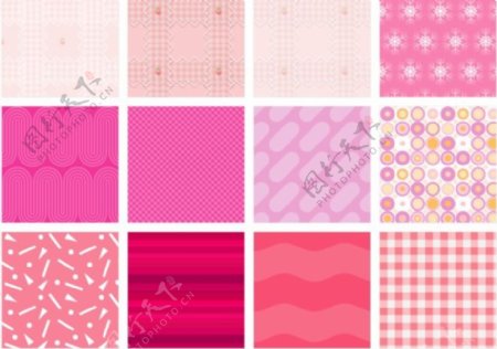粉色网页背景