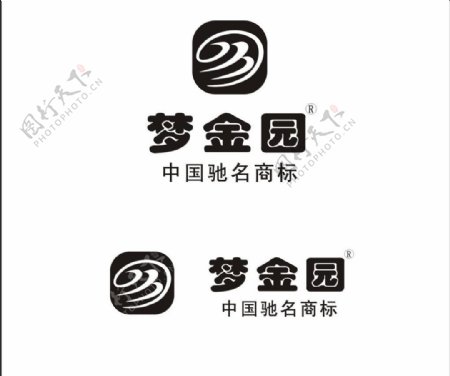 梦金园珠宝logo图片