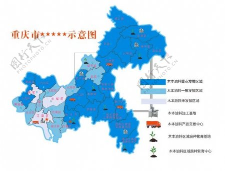 重庆直辖市地图