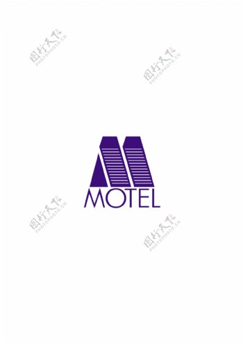 Motellogo设计欣赏Motel知名酒店标志下载标志设计欣赏