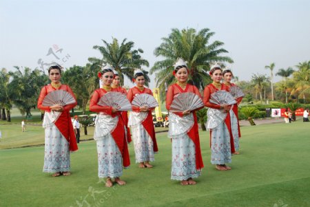 印尼民族迎宾舞图片