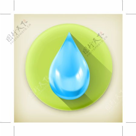 水滴icon图标标志图片