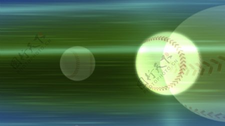 棒球的能量运动背景