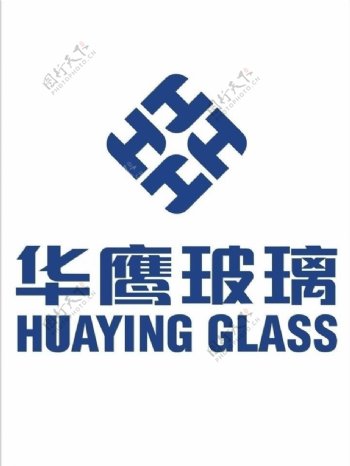 华鹰玻璃标志logo图片