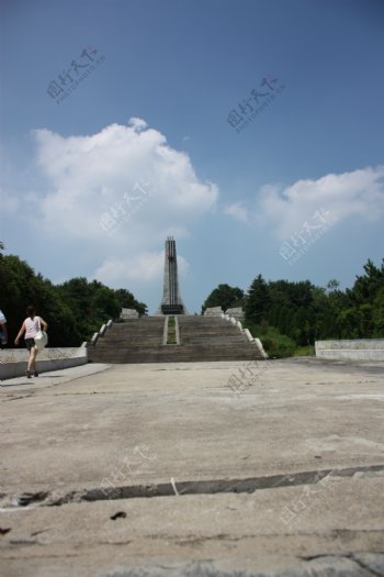 竹沟革命纪念碑图片