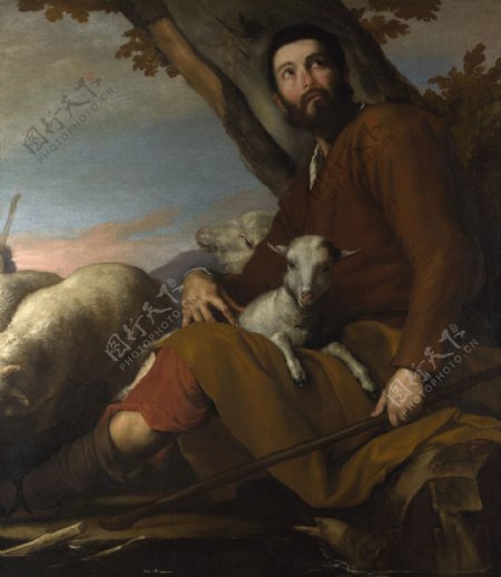 雅各就和拉班的羊图片