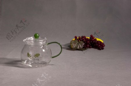 欧式花茶壶图片