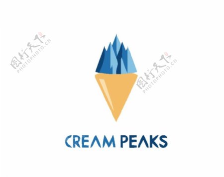 冰激凌logo图片