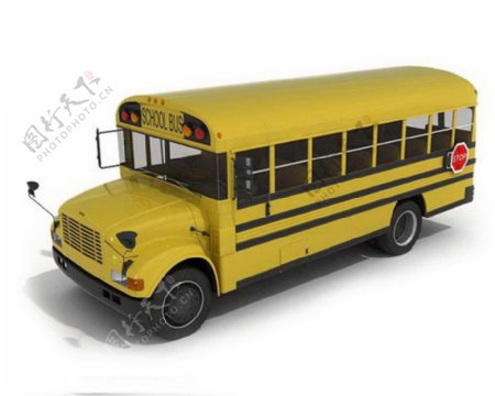 交通运输公交车3d模型3d模型素材7