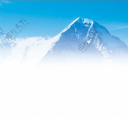 喜马拉雅山脉高山设计素材
